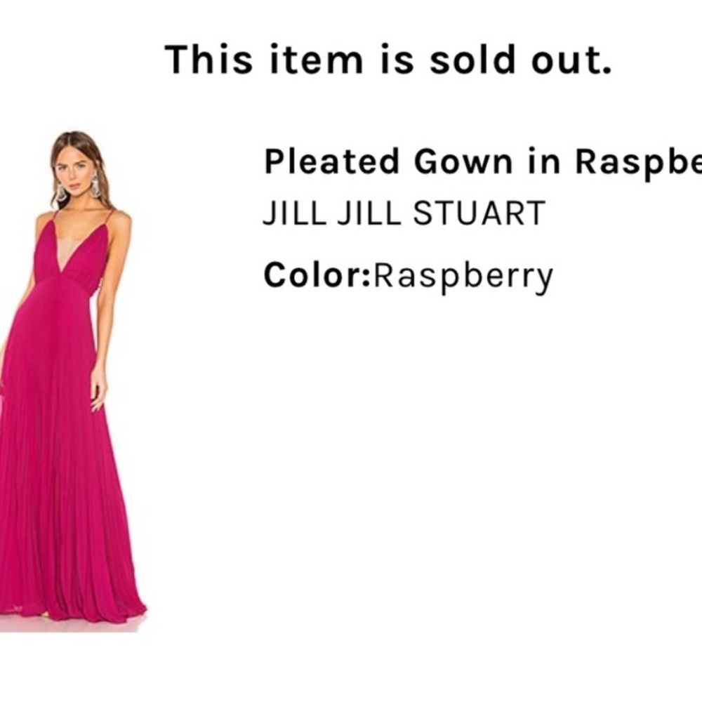 Jill Stuart Vibrant Pink Maxi Dress - Prom! - Picture 16 of 16
